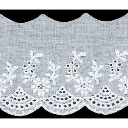 Broderie anglaise coton    67mm