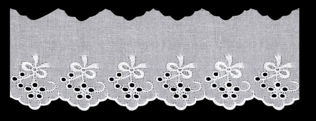 Broderie anglaise petit noeud  30mm