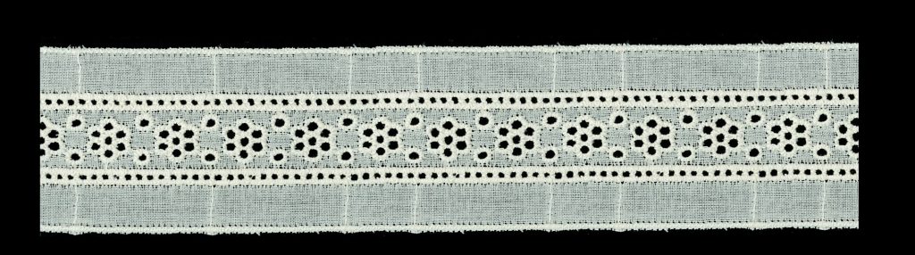 Broderie anglaise entre 2 30mm