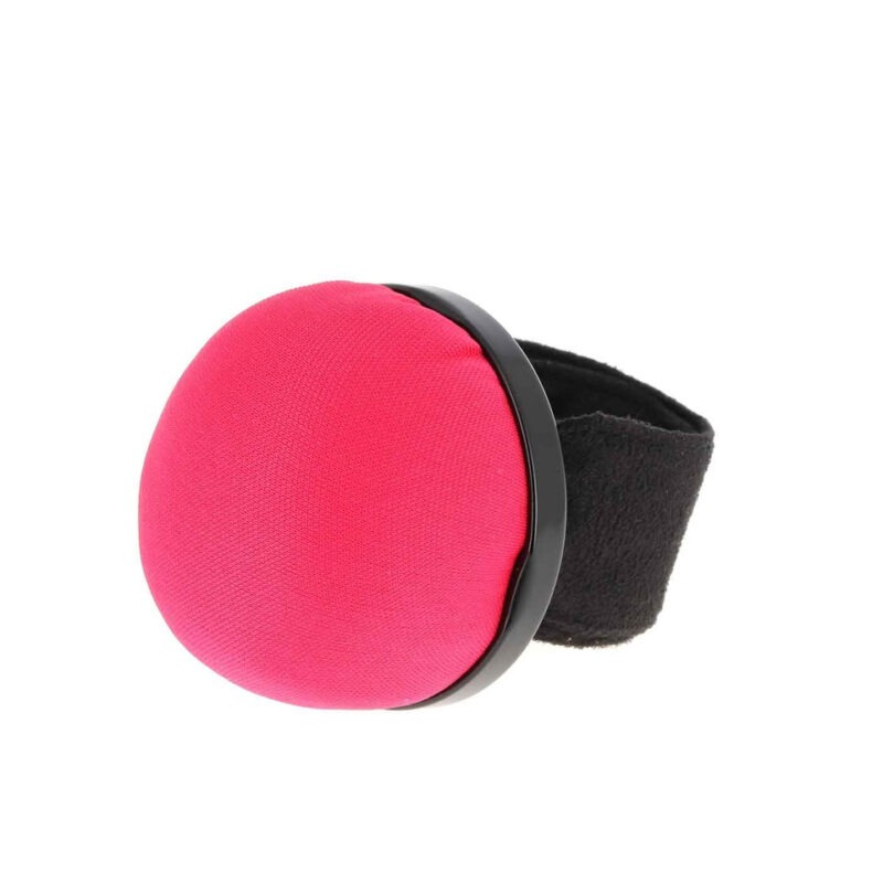 Pelote tissu bracelet ajustable-fuchsia