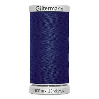 Gutermann 724033 fil extra fort polyester n.40 – boîte de 5 bobines de 100m