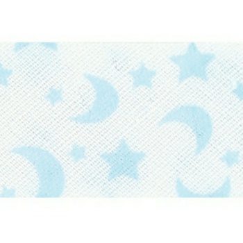 Mademoiselle  -  biais replié étoiles  18mm