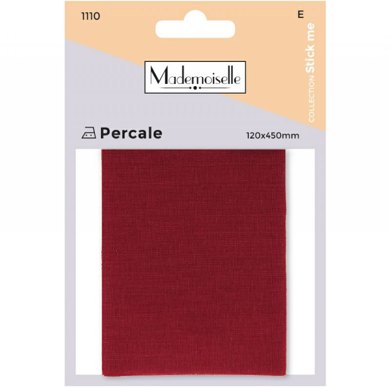Mademoiselle  - piece percale coton thermo 12x45cm  (e)  