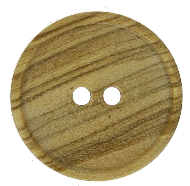 Boutons olivier 2 trous en tube  10mm à 28mm