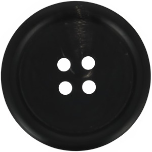 Boutons 4 trous corne véritable en tube  15mm à 25mm Boutons 4 trous corne véritable en tube  15mm à 25mm