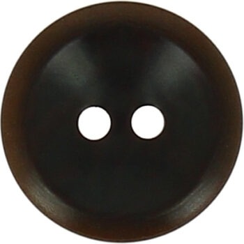 Boutons corozo 2 trous cuvette en tube  12mm à 25mm