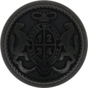 Boutons blazer bombé à pied en tube  15mm à 25mm