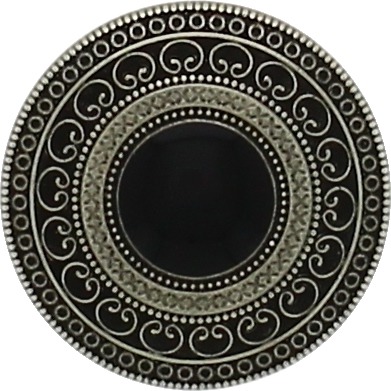 Boutons à pied travaillés insert en tube  15mm à 27mm