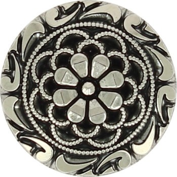 Boutons à pied fleur travaillés en tube 13mm à 23mm Boutons à pied fleur travaillés en tube 13mm à 23mm