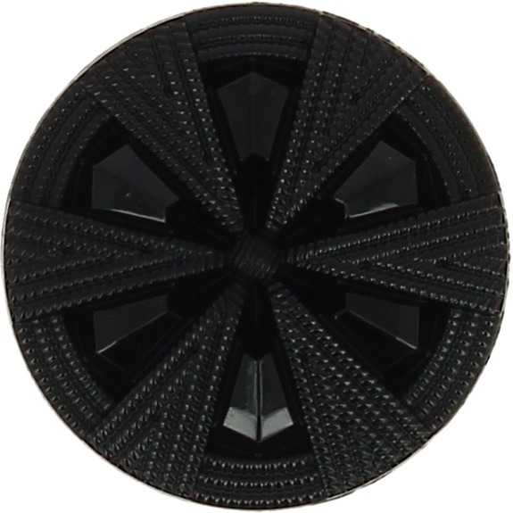 Boutons à pied imitation jais gouvernail en vrac  13mm à 22mm