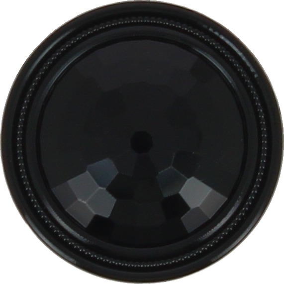 Boutons à pied facette cerclé en vrac  15mm à 28mm