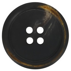 Boutons 4 trous corne véritable en vrac  15mm à 25mm Boutons 4 trous corne véritable en vrac  15mm à 25mm