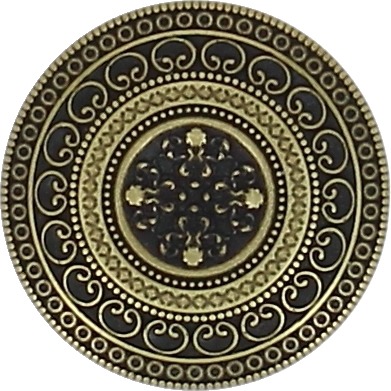 Boutons à pied travaillés en vrac  15mm à 27mm