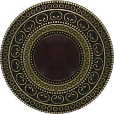 Boutons à pied travaillés insert en vrac  15mm à 27mm