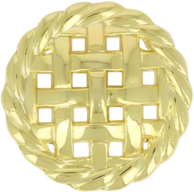 Boutons à pied ajourés en vrac  18mm à 27mm