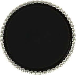 Boutons perle cerclée en vrac  10mm à 13mm