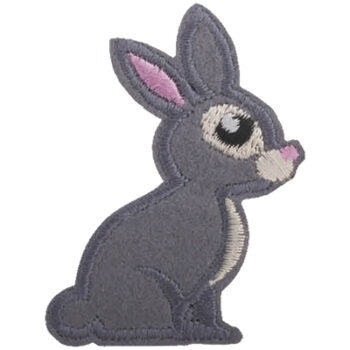 Lapin gris thermo 57x42mm h3