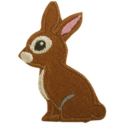 Lapin marron thermo 57x42mm h3