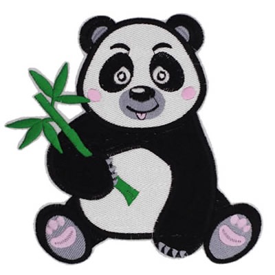 Panda bambou thermo 60x60mm h1